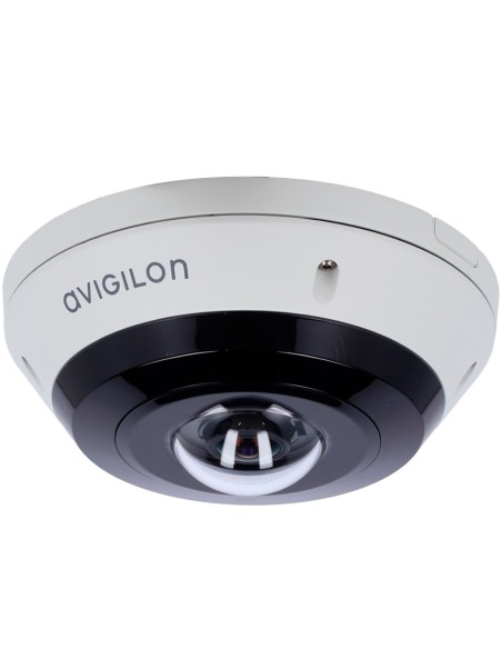 AVIGILON - CÁMARA DOMO IP FISHEYE GAMA H5A - RESOLUCIÓN 12MPX CON IR, 1.6MM - CUMPLE CON FIPS 140-2 - VISIÓN PANORÁMICA 360º - C