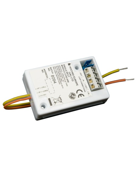 MÓDULO DE 1 ENTRADA  - ALIMENTADO A PARTIR DO LAÇO - DIREÇÃO DE CIRCUITO SIMPLES - ENTRADA VIGIADA