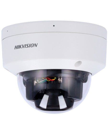 HIKVISION - CÁMARA DOMO IP GAMA PRO - RESOLUCIÓN 4 MEGAPÍXEL (2688X1520) - LENTE 2.8~12 MM | MICROSD | IP67, IK10 - LUZ HÍBRIDA