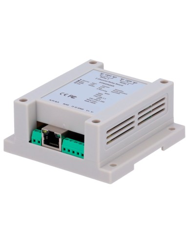 MÓDULO DE ADQUISICIÓN Y CONTROL DE DATOS - 2 ENTRADAS DIGITALES | 2 SALIDAS DE RELÉ (NO/NC) - PROTOCOLOS: MODBUS/TCP, TCP/IP, UD