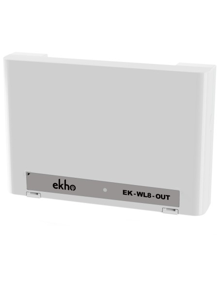 MODULO VÍA RADIO CON 1 SALIDA SUPERVISADA - AMPLITUD/FRECUENCIA CON OPTIMIZACIÓN AUTOMÁTICA - BATERÍA DE LITIO ESTÁNDAR DE BAJO