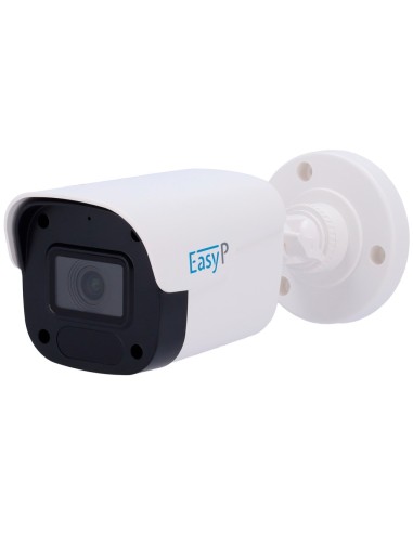 CÁMARA BULLET IP AI EASY-P - 2MP | LENTE 2.8 MM - IR 25 M | MIC - INSTALACIÓN PLUG &AMP; PLAY - IA POR HUMANOS Y/O VEHÍCULOS - I