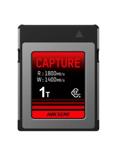 TARJETA DE MEMORIA HIKVISION - CFEXPRESS TIPO B | CAPACIDAD 1 TB - ALTA VELOCIDAD ESCRITURA 1400 MB/S - HASTA 3.000 CICLOS DE ES