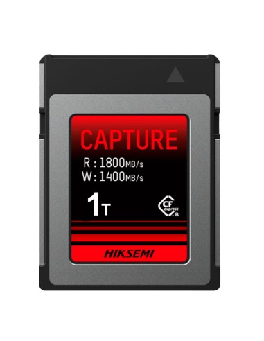 TARJETA DE MEMORIA HIKVISION - CFEXPRESS TIPO B | CAPACIDAD 1 TB - ALTA VELOCIDAD ESCRITURA 1400 MB/S - HASTA 3.000 CICLOS DE ES