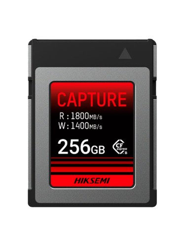 TARJETA DE MEMORIA HIKVISION - CFEXPRESS TIPO B | CAPACIDAD 256 GB - ALTA VELOCIDAD ESCRITURA 1400 MB/S - HASTA 3.000 CICLOS DE