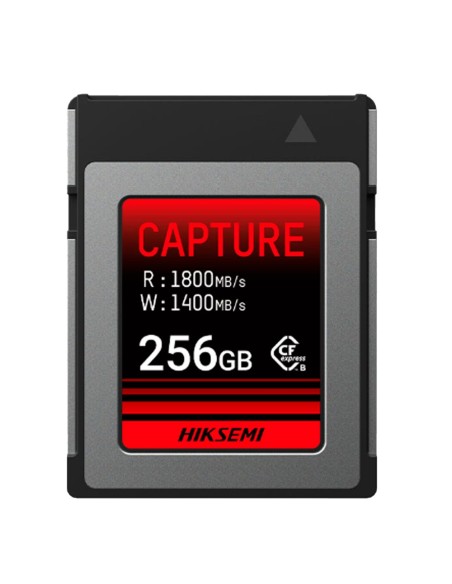 TARJETA DE MEMORIA HIKVISION - CFEXPRESS TIPO B | CAPACIDAD 256 GB - ALTA VELOCIDAD ESCRITURA 1400 MB/S - HASTA 3.000 CICLOS DE