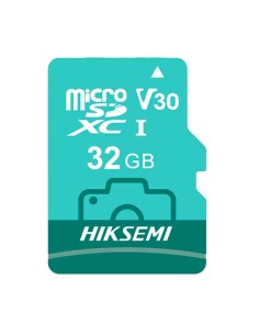 TARJETA DE MEMORIA HIKVISION - MICROSD | CAPACIDAD 32 GB - CLASE 10 | VELOCIDAD ESCRITURA 70 MB/S - HASTA 300 CICLOS DE ESCRITU