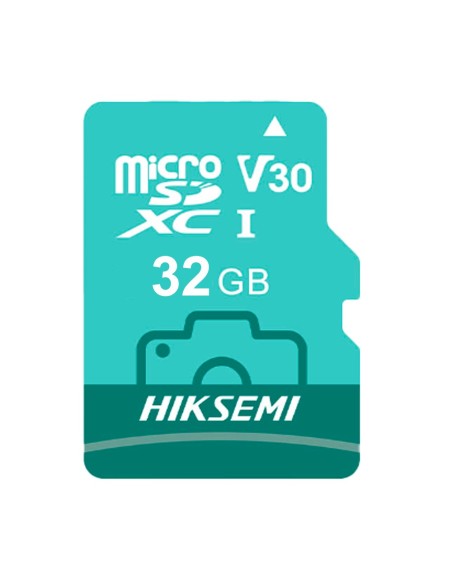TARJETA DE MEMORIA HIKVISION - MICROSD | CAPACIDAD 32 GB - CLASE 10 | VELOCIDAD ESCRITURA 70 MB/S - HASTA 300 CICLOS DE ESCRITU