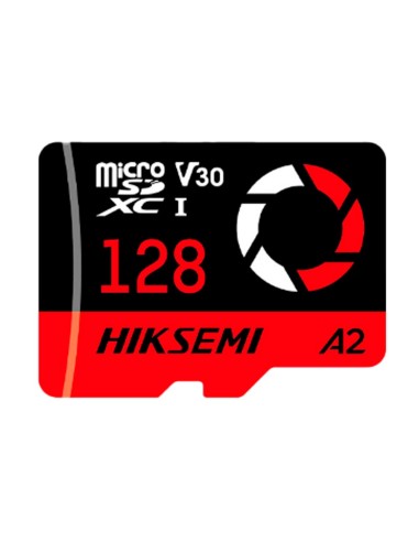 TARJETA DE MEMORIA HIKVISION - MICROSD | CAPACIDAD 128 GB - CLASE 10 | VELOCIDAD ESCRITURA 150 MB/S - HASTA 3.000 CICLOS DE ESC