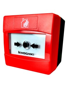 PULSADOR MANUAL ANALÓGICO DE EXTERIOR - AISLADOR DE CORTOCIRCUITO INTEGRAL - INDICADOR DE ADVERTENCIA &QUOT;DISPOSITIVO ACTIVADO