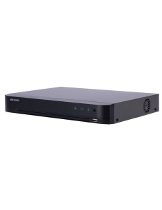 HIKVISION DVR 5N1 GAMA PRO - 4 CH HDTVI / HDCVI / AHD / CVBS - HASTA 6 CANALES IP - RESOLUCIÓN MÁXIMA DE ENTRADA 3K - ACUSENSE (