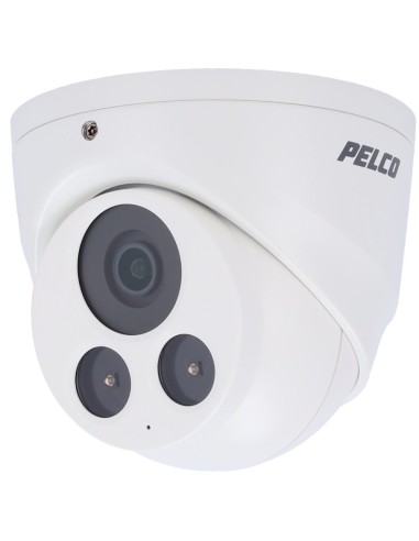 CÁMARA MINIDOMO 2MPX IR 30M - LENTE FIJA 2.8MM - WDR REAL - H265 Y H264 CON PELCO SMART COMPRESION - RANURA PARA TARJETA MICROSD