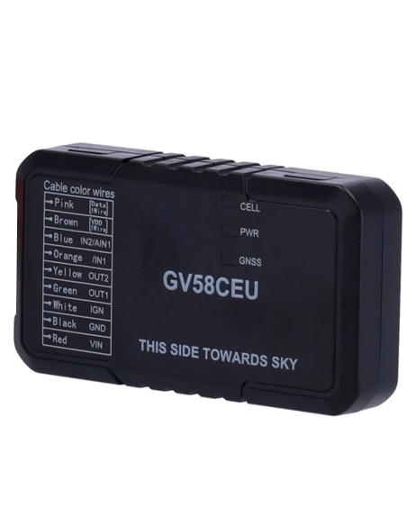 MINI TRACKER DE BAJO CONSUMO - LTE CAT 1 CON BACKUP 2G - COMPACTO PARA INSTALACIONES OCULTAS - SOPORTA 1-WIRE - SOPORTA BLE 5.2