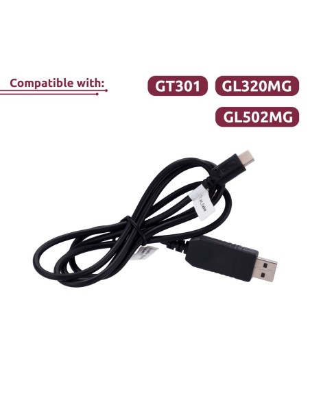 CABLE DE DATOS USB TIPO C - COMPATIBLE CON GT301/GL320MG/GL502MG