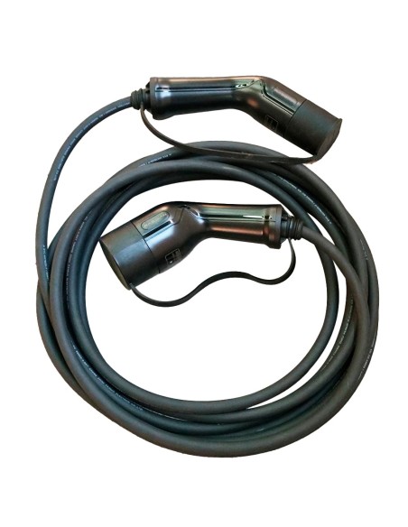 CABO DE CARREGAMENTO DE VEÍCULOS ELÉTRICOS - MONOFÁSICO - COMPRIMENTO 7,5M - TIPO A 2 A TIPO 2 - COMPATÍVEL COM OS CARREGADORES