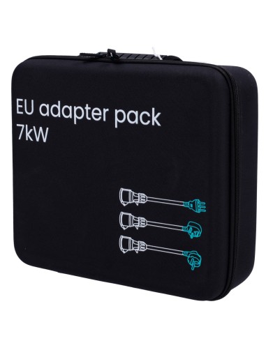 CABLE ADAPTER PACK - FOR HOUSEHOLD SOCKET TYPE E/F, TYPE G, TYPE L - COMPATIBLE WITH NORA CHARGER 7 KW