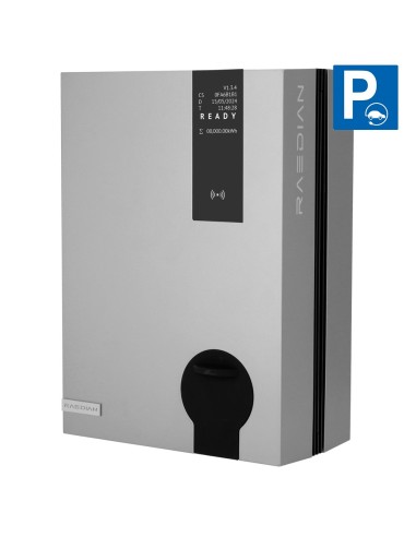 CARGADOR PARA VEHÍCULOS ELÉCTRICOS - POTENCIA 22KW / 32A / TRIFÁSICA - CONECTOR TIPO 2  - PROTECCIÓN IP55 - MONITORIZACIÓN DESDE