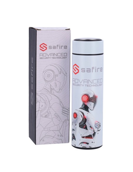 SAFIRE - BOUTEILLE - COULEUR BLANCHE - BAGUE D'ÉTANCHÉITÉ - ACIER INOXYDABLE 304