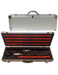 TEST EQUIPMENT FOR OPTICAL AND HEAT DETECTORS - TELESCOPIC MODULE OF 3.15M - MAXIMUM HEIGHT OF 5.2M - ECOLOGICAL SMOKE LIQUID -