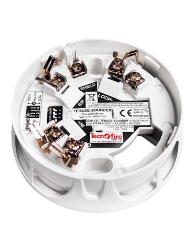 SIREN BASE WITH VOLUME ADJUSTMENT 2 LEVELS - 3 OPERATING CRITERIA - CSR MANAGEMENT - PROGRAMMING, REMOTE MANAGEMENT AND CONTROL
