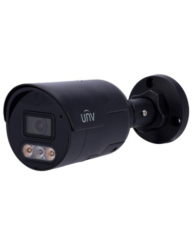 CÁMARA BULLET IP UNIVIEW - GAMA EASY - 4 MP | LENTE 2.8 MM | MICROSD 512 GB - IR 30 M | LUZ BLANCA 30 M | WDR 120 DB - COLOR HUN