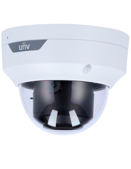 CÁMARA DOMO IP UNIVIEW - EASY - 2 MP | LENTE 2.8 MM | MICROSD 512 GB - WDR 120 DB | MICRÓFONO - COLOR HUNTER CON TECNOLOGÍA WISE