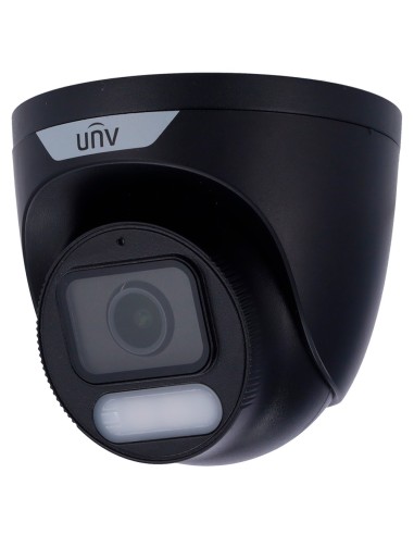 CÁMARA TURRET IP UNIVIEW - GAMA EASYSTAR - 8 MP | LENTE 2.8 MM | MICROSD 512 GB - LUZ BLANCA 30 M | WDR 120 DB  - COLOR HUNTER C