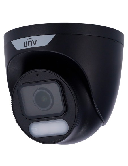CÁMARA TURRET IP UNIVIEW - GAMA EASYSTAR - 8 MP | LENTE 2.8 MM | MICROSD 512 GB - LUZ BLANCA 30 M | WDR 120 DB  - COLOR HUNTER C