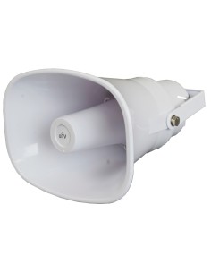 UNIVIEW COMPRESSION HORN 15 W - SUPPORTS TRANSMISSION WITH UNIVIEW NVR - INTEGRATED STORAGE - SUPPORTS TWO-WAY AUDIO - POE | 12