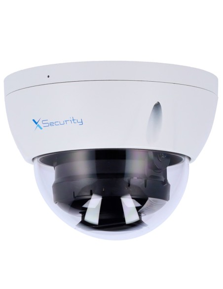 X-SECURITY CÁMARA IP DOME - 4 MEGAPÍXEL  (2688X1520)_x000D_ - LENTE FIJA 2.8MM - WDR 120DB | DUAL LIGHT(IR 30M Y LUZ BLANCA 30M)
