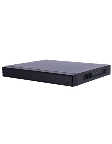 X-SECURITY NVR - RESOLUCIÓN MÁXIMA 16 MEGAPIXEL - 32 CH / 16 PUERTOS POE AF/AT - COMPRESIÓN H.265 / H.264 | 2 HDD - SALIDA HDMI
