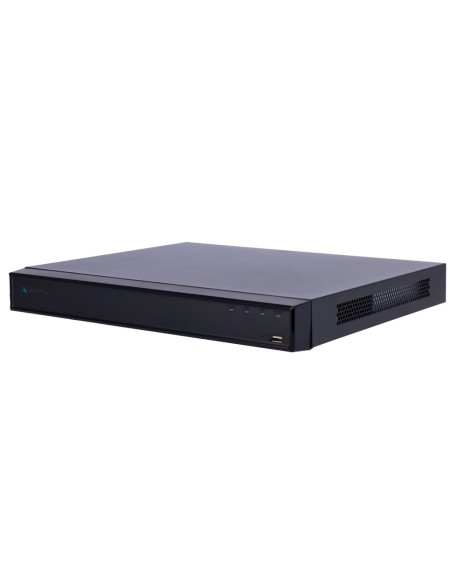 X-SECURITY NVR - RESOLUCIÓN MÁXIMA 16 MEGAPIXEL - 32 CH / 16 PUERTOS POE AF/AT - COMPRESIÓN H.265 / H.264 | 2 HDD - SALIDA HDMI
