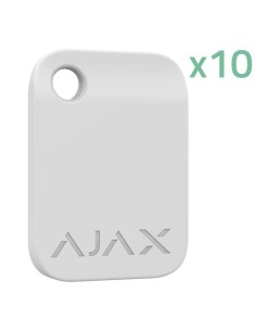 LLAVERO DE ACCESO SIN CONTACTO - 10 UNIDADES - TECNOLOGÍA MIFARE DESFIRE® - COMPATIBLE CON KEYPAD PLUS Y KEYPAD TOUCHSCREEN - MÁ