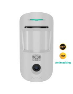 DETECTOR CON FOTO BAJO DEMANDA - GRADO 2 - AJAX SUPERIOR / SOPORTE CON TORNILLO DE FIJACIÓN - RESOLUCIÓN HD / TECNOLOGÍA HDR - I