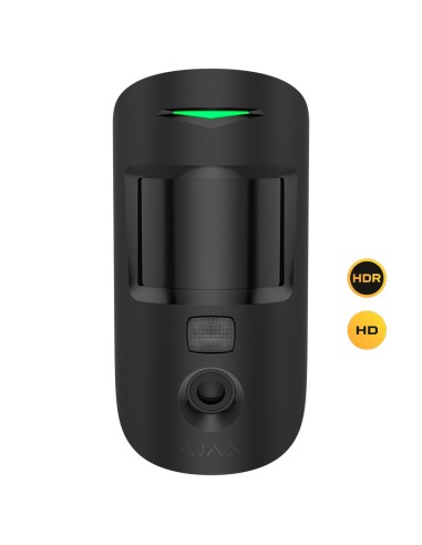 DETECTOR CON FOTO BAJO DEMANDA - GRADO 2 - AJAX SUPERIOR / SOPORTE CON TORNILLO DE FIJACIÓN - RESOLUCIÓN MÁXIMA HD  - TECNOLOGÍA