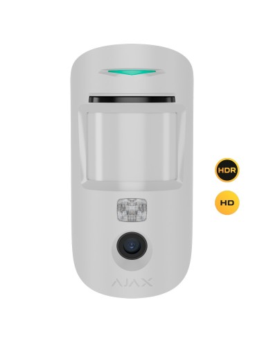 DETECTOR CON FOTO BAJO DEMANDA - GRADO 2 - AJAX SUPERIOR / SOPORTE CON TORNILLO DE FIJACIÓN - RESOLUCIÓN MÁXIMA HD  - TECNOLOGÍA