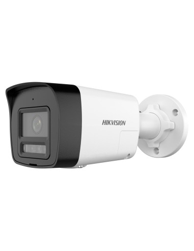 CÂMARA BULLET IP HIKVISION GAMA VALUE - RESOLUÇÃO 4 MPX (2560X1440) - LENTE 4 MM - LUZ HÍBRIDA 30 M | SIRENE E FLASH DISSUASOR -