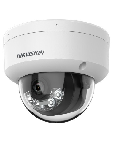 HIKVISION CÁMARA DOMO IP GAMA VALUE - RESOLUCIÓN 4 MEGAPÍXEL (2560X1440) - LENTE 2.8 MM  - LUZ HÍBRIDA ALCANCE 30 M - POE (IEEE8