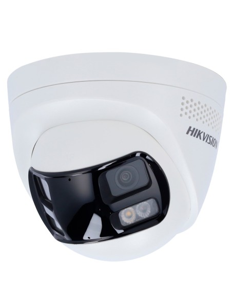 HIKVISION TURRET IP CAMERA VALUE RANGE - RESOLUTION 6 MP (3200X1800) - DUAL LENS 2.8 MM PANORAMIC VISION - HYBRID LIGHT 30 M | 