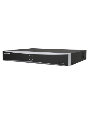 HIKVISION GRABADOR NVR 8 CH IP POE GAMA PRO - 8 CH POE IEEE 802.3AF/AT 75 W MÁX - RESOLUCIÓN MÁXIMA 12MPX@2CH  - ANCHO DE BANDA