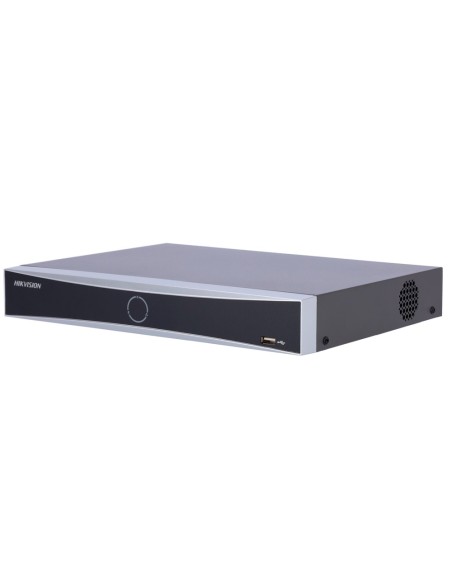 HIKVISION NVR RECORDER 16 IP CH PRO RANGE - MAXIMUM RESOLUTION 12MPX@2CH - BANDWIDTH 160 MBPS - SUPPORTS 1 HARD DISK - ACUSENSE