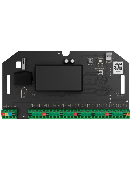 EXPANSOR DE ZONAS CABLEADAS GRADO 3 - PROTOCOLO FIBRA - HASTA 18 ENTRADAS CABLEADAS  - ALARMA CONFIGURABLE NC, NO, EOL, 2EOL, 3E