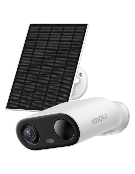 KIT CÁMARA A BATERÍA CELL GO FULL COLOR 3MP - WIFI 2.4 GHZ / 5000MAH / PANEL SOLAR 3W - 2.8 MM / IR + FULL COLOR - AUDIO BIDIREC