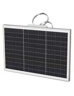 MILESIGHT - PANEL SOLAR DE 45W - SOPORTE PARA ANCLAJE EN MÁSTIL - IP67 - COMPATIBLE CON CÁMARA DE TRÁFICO SC211