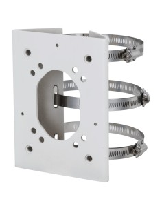 POLE BRACKET - SUITABLE FOR BULLET CAMERAS - ALUMINIUM ALLOY - 170 MM (H) X 130,4 MM (W) X 45 MM (D) - CABLE PASS - MAXIMUM LOA