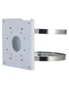 SOPORTE DE MÁSTILES - APTO PARA DOMOS MOTORIZADAS - ALEACIÓN DE ALUMINIO - 140 MM (AL) X 130,4 MM (AN) X 45 MM (FO) - PASADOR DE