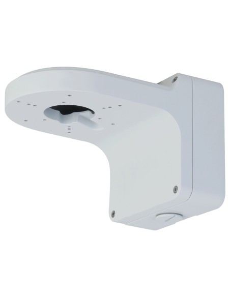 WALL BRACKET_x000D_ - FOR DOME CAMERAS_x000D_ - VALID FOR EXTERIOR USE_x000D_ - MAXIMUM LOAD 3 KG - CABLE PASS - WHITE | 144.4 