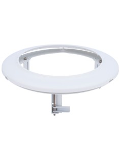 SOPORTE DE ENCASTRE - PARA CÁMARAS DOMO - APTO PARA USO EN EXTERIOR - COLOR BLANCO - CARGA MÁXIMA 3 KG - 78 MM (AL) X 238 (Ø) MM