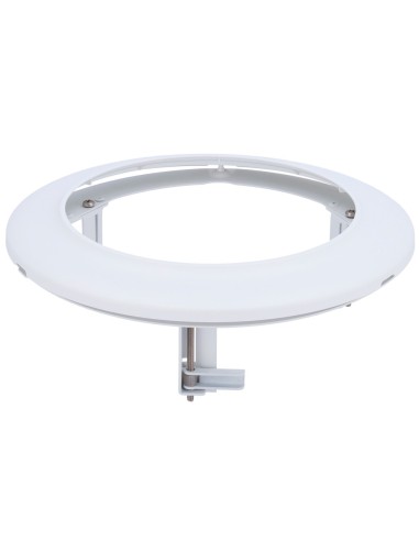 SOPORTE DE ENCASTRE - PARA CÁMARAS DOMO - APTO PARA USO EN EXTERIOR - COLOR BLANCO - CARGA MÁXIMA 3 KG - 78 MM (AL) X 238 (Ø) MM