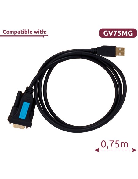 QUECKLINK - CONFIGURATION CABLE - COMPATIBLE WITH GV75MG